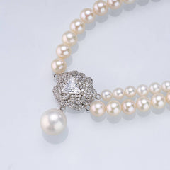 Camellia Whisper Pearl Necklace