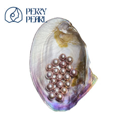 【Peony Brooch】+【Dragon Ball】 – Guranteed 14mm+ Oversized deep color Edison